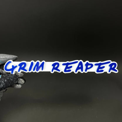 1PC GRIM REAPER 3D Acrylic Badge - Car Truck Emblem Fender Sticker
