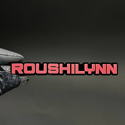 1PC ROUSHILYNN 3D Acrylic Badge - Car Truck Emblem Fender Tailgate Trunk Sticker