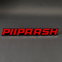 1PC PIIPAASH 3D Acrylic Badge - Car Truck Emblem Fender Tailgate Trunk Sticker