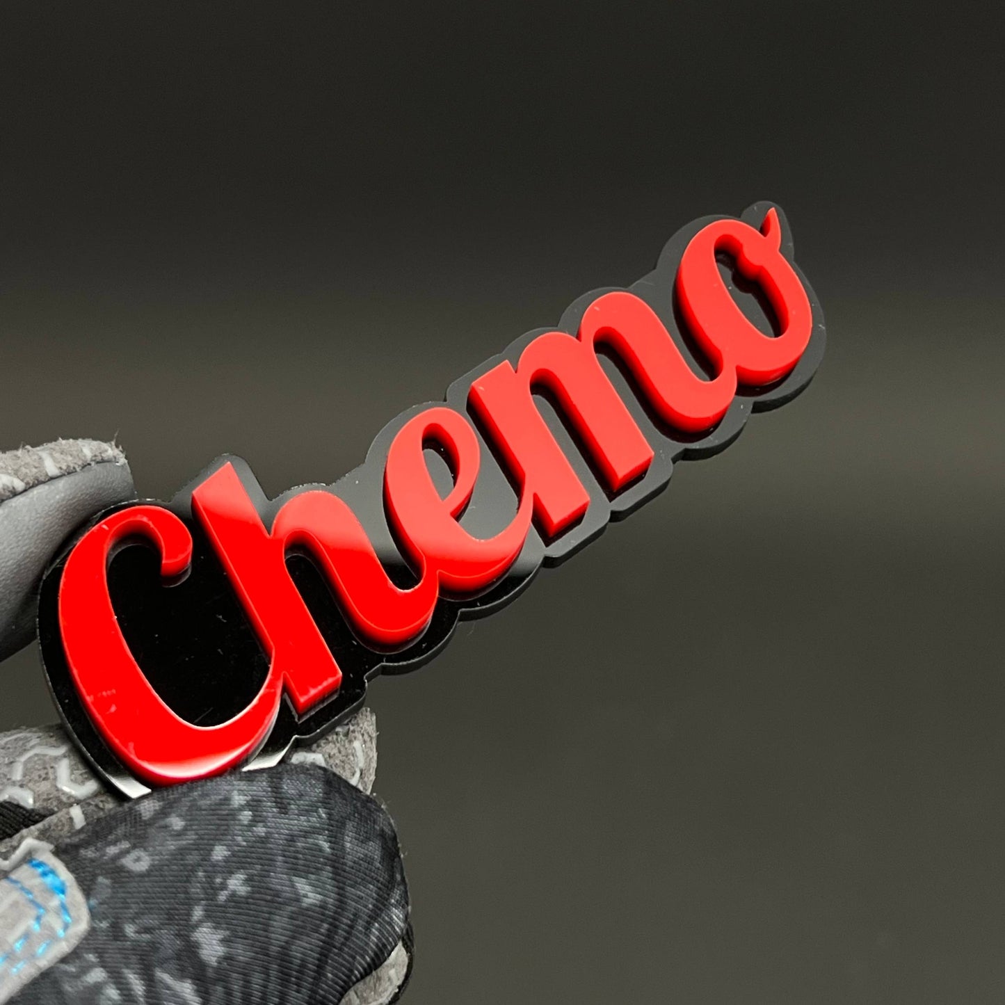 1PC Chemo 3D Acrylic Badge - Car Truck Emblem Fender Tailgate Trunk Sticker