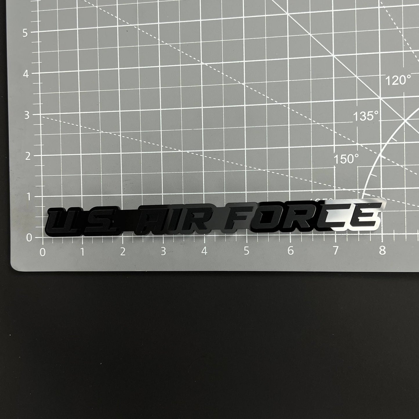 1PC U.S. AIR FORCE 3D Acrylic Badge - Car Truck Emblem Fender Sticker