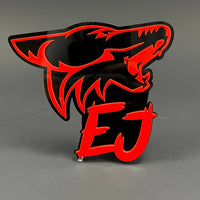 1PC EJ 3D Acrylic Badge - Car Truck Emblem Fender Tailgate Trunk Sticker