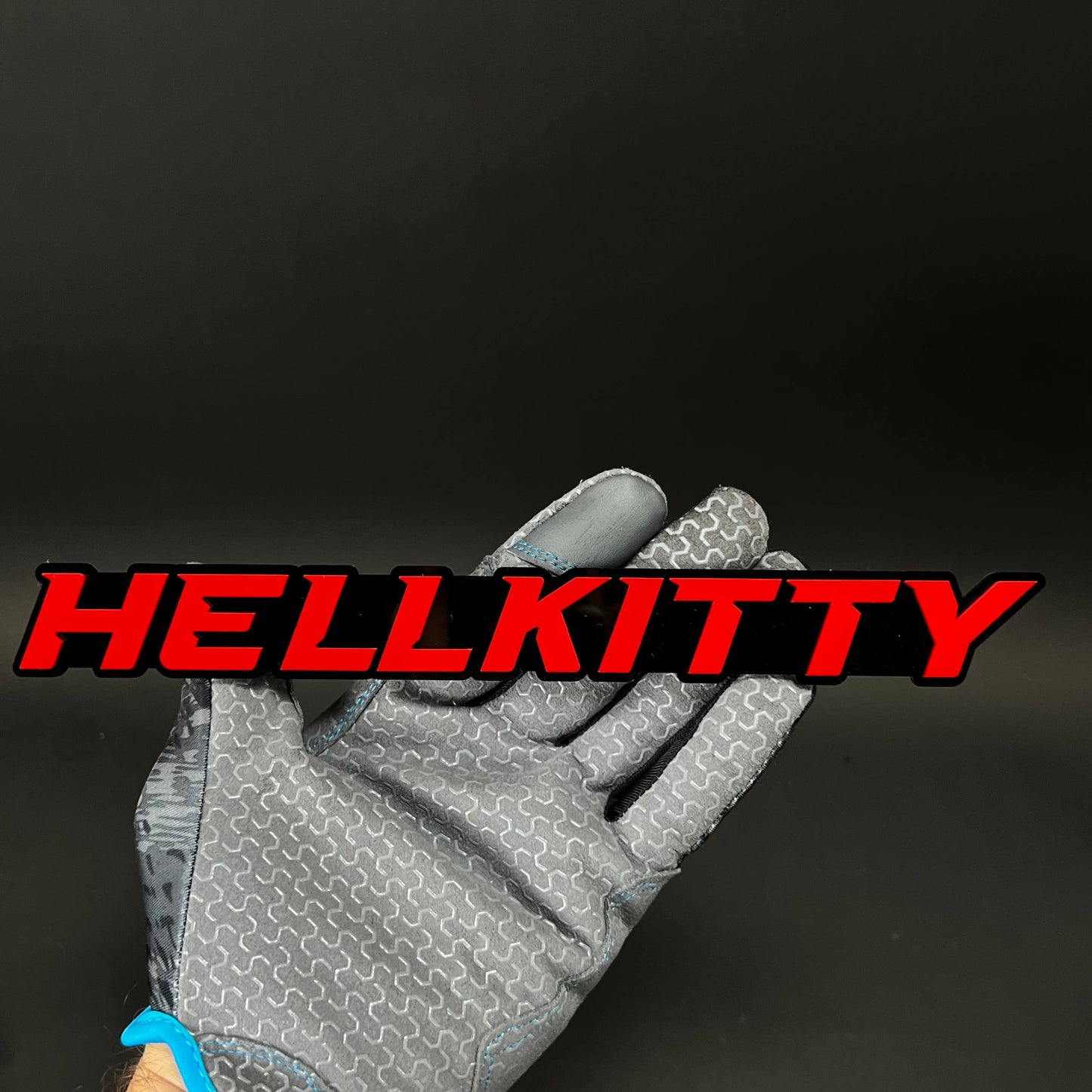 1PC HELLKITTY 3D Acrylic Badge - Car Truck Emblem Fender Tailgate Trunk Sticker