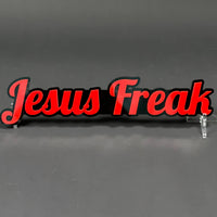 1PC Jesus Freak 3D Acrylic Badge - Car Truck Emblem Fender Sticker