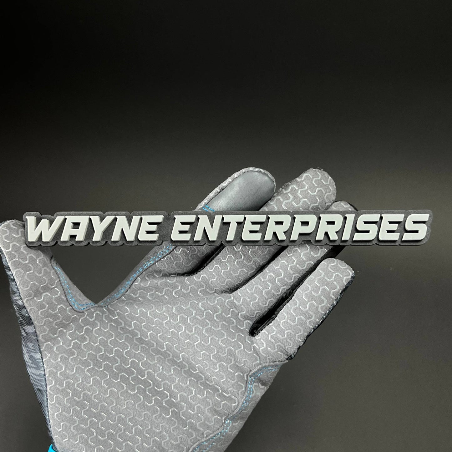 1PC WAYNE ENTERPRISES 3D Acrylic Badge - Car Truck Emblem Fender Sticker