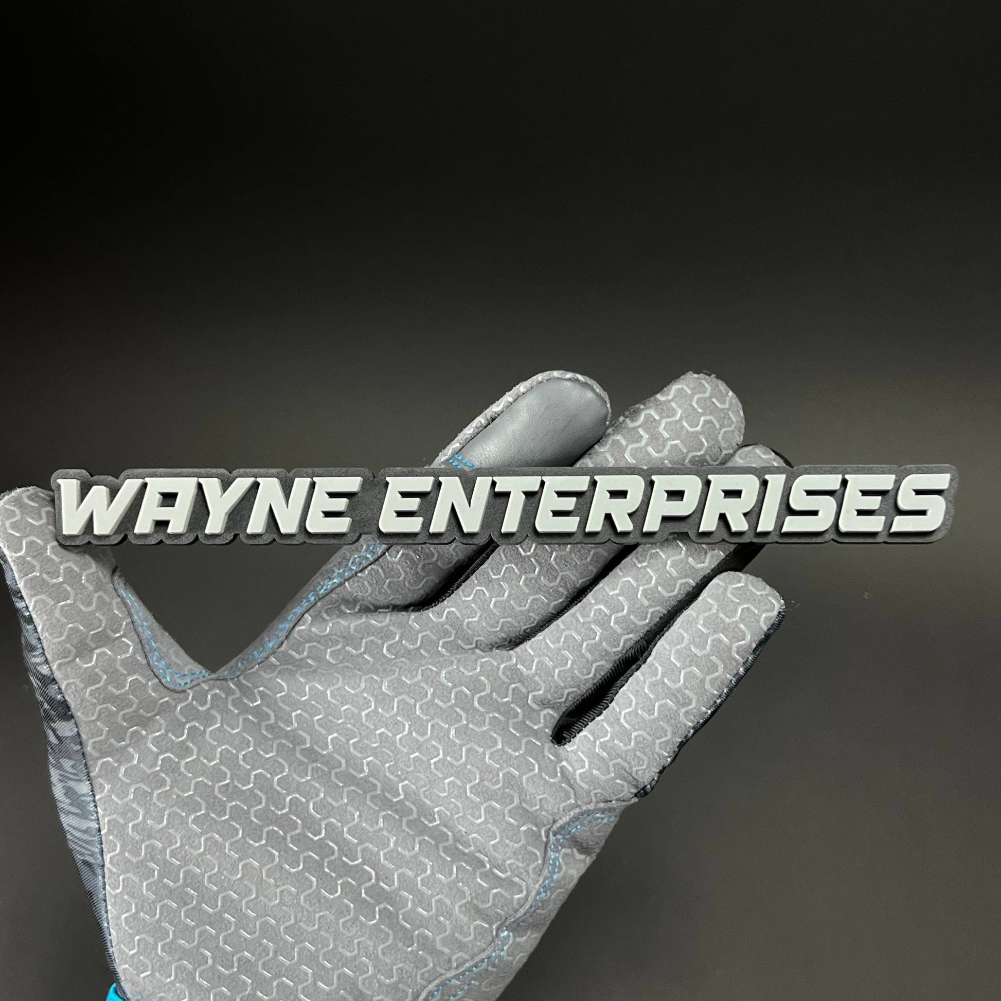 1PC WAYNE ENTERPRISES 3D Acrylic Badge - Car Truck Emblem Fender Sticker