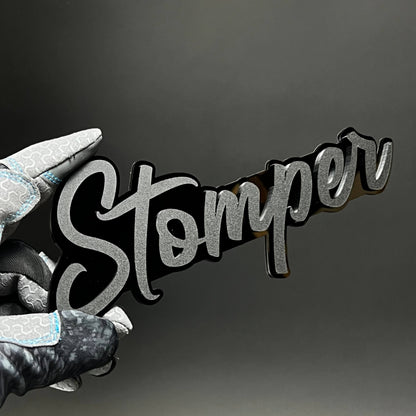 1PC Stomper 3D Acrylic Badge - Car Truck Emblem Fender Tailgate Trunk Sticker