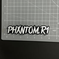 1PC PHXNTOM.R1 3D Acrylic Badge - Car Truck Emblem Fender Tailgate Trunk Sticker