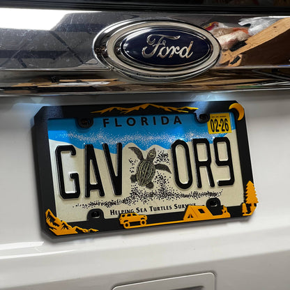 1PC GAV OR9 3D Acrylic Badge - Car Truck Emblem Fender Tailgate Trunk Sticker