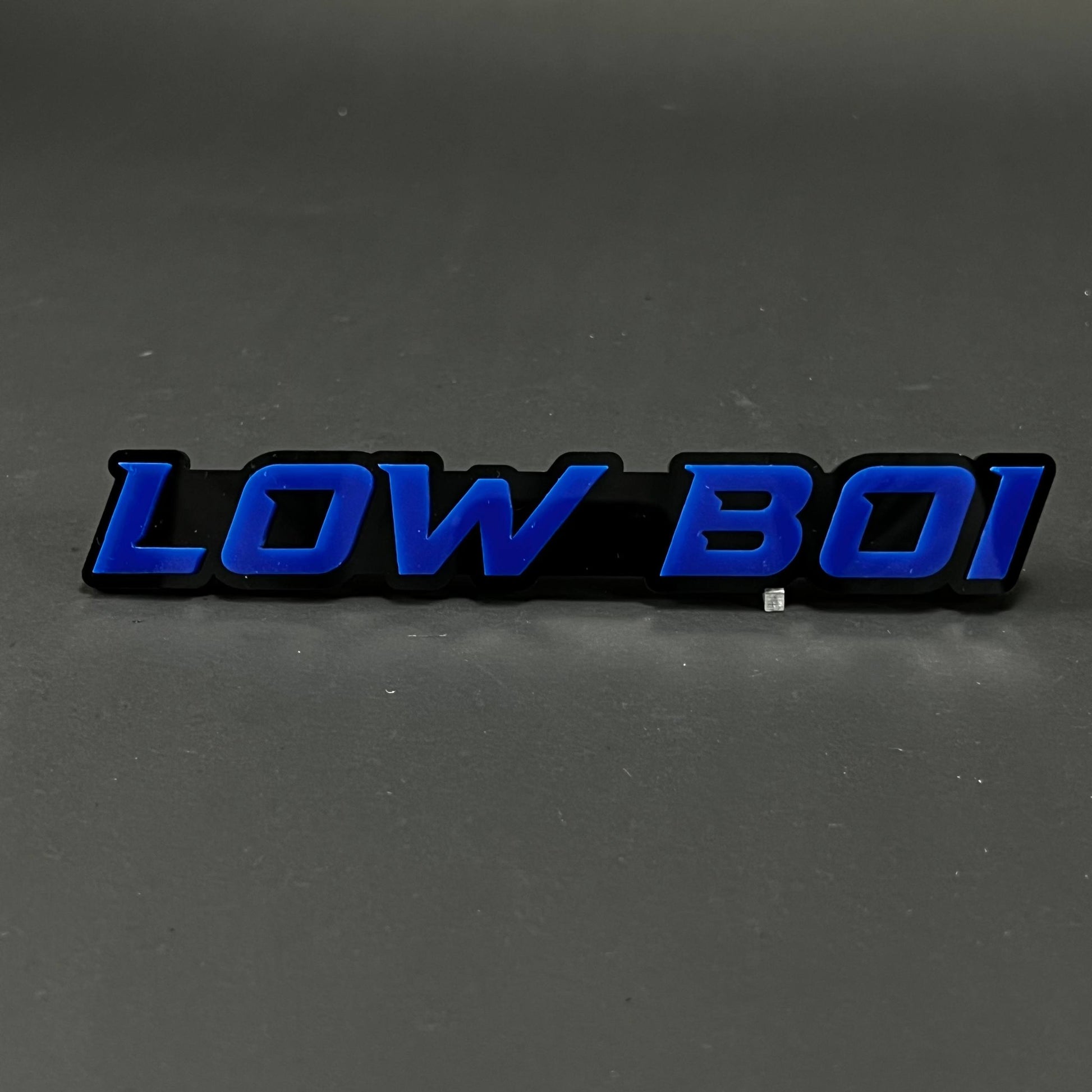 1PC LOW BOI 3D Acrylic Badge - Car Truck Emblem Fender Tailgate Trunk Sticker