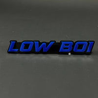 1PC LOW BOI 3D Acrylic Badge - Car Truck Emblem Fender Tailgate Trunk Sticker