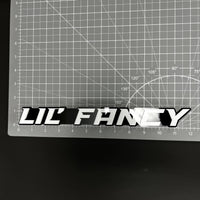 1PC LIL' FANCY 3D Acrylic Badge - Car Truck Emblem Fender Tailgate Trunk Sticker