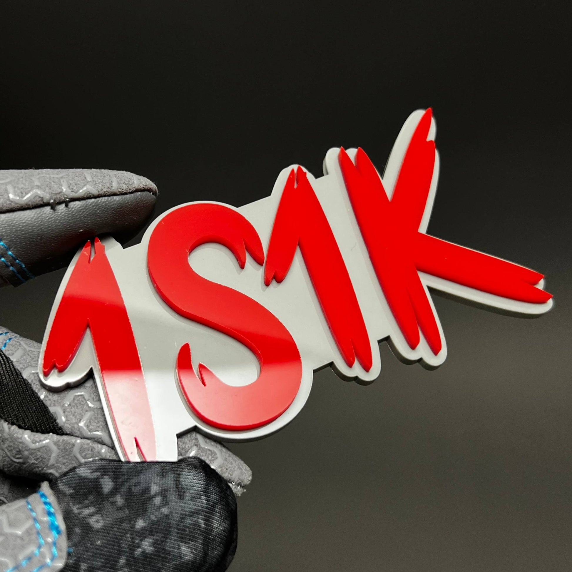 1PC 1S1K 3D Acrylic Badge - Car Truck Emblem Fender Tailgate Trunk Sticker