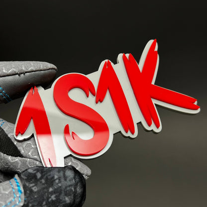 1PC 1S1K 3D Acrylic Badge - Car Truck Emblem Fender Tailgate Trunk Sticker