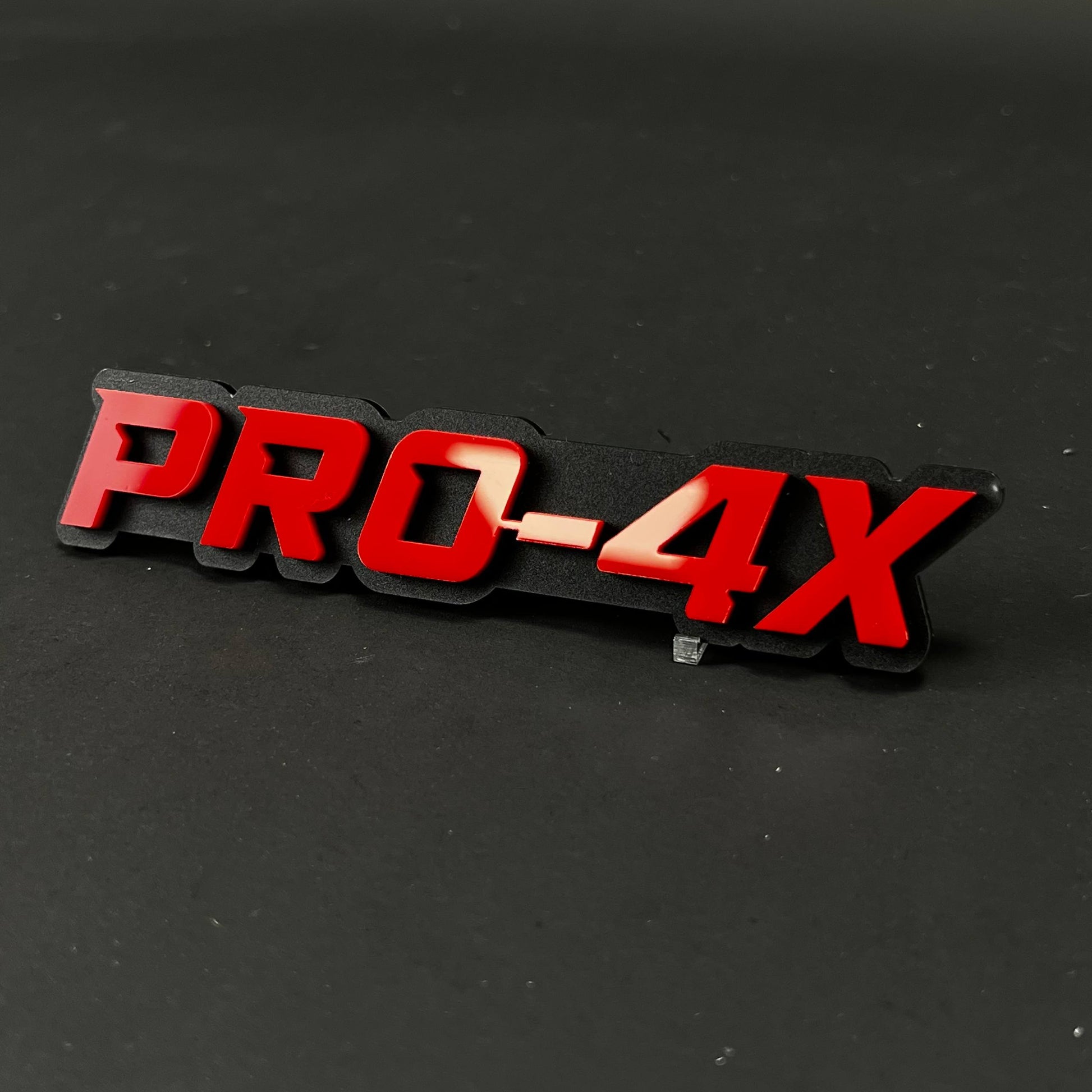1PC PRO-4X 3D Acrylic Badge - Car Truck Emblem Fender Tailgate Trunk Sticker