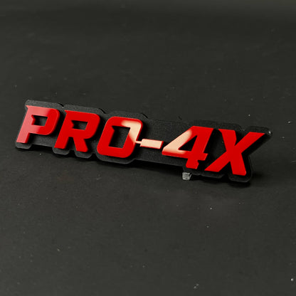 1PC PRO-4X 3D Acrylic Badge - Car Truck Emblem Fender Tailgate Trunk Sticker