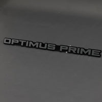 1PC OPTIMUS PRIME 3D Acrylic Badge - Car Truck Emblem Fender Sticker