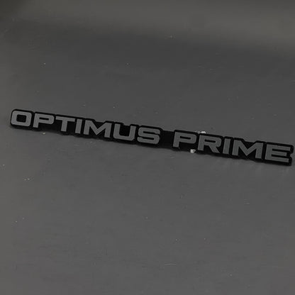 1PC OPTIMUS PRIME 3D Acrylic Badge - Car Truck Emblem Fender Sticker