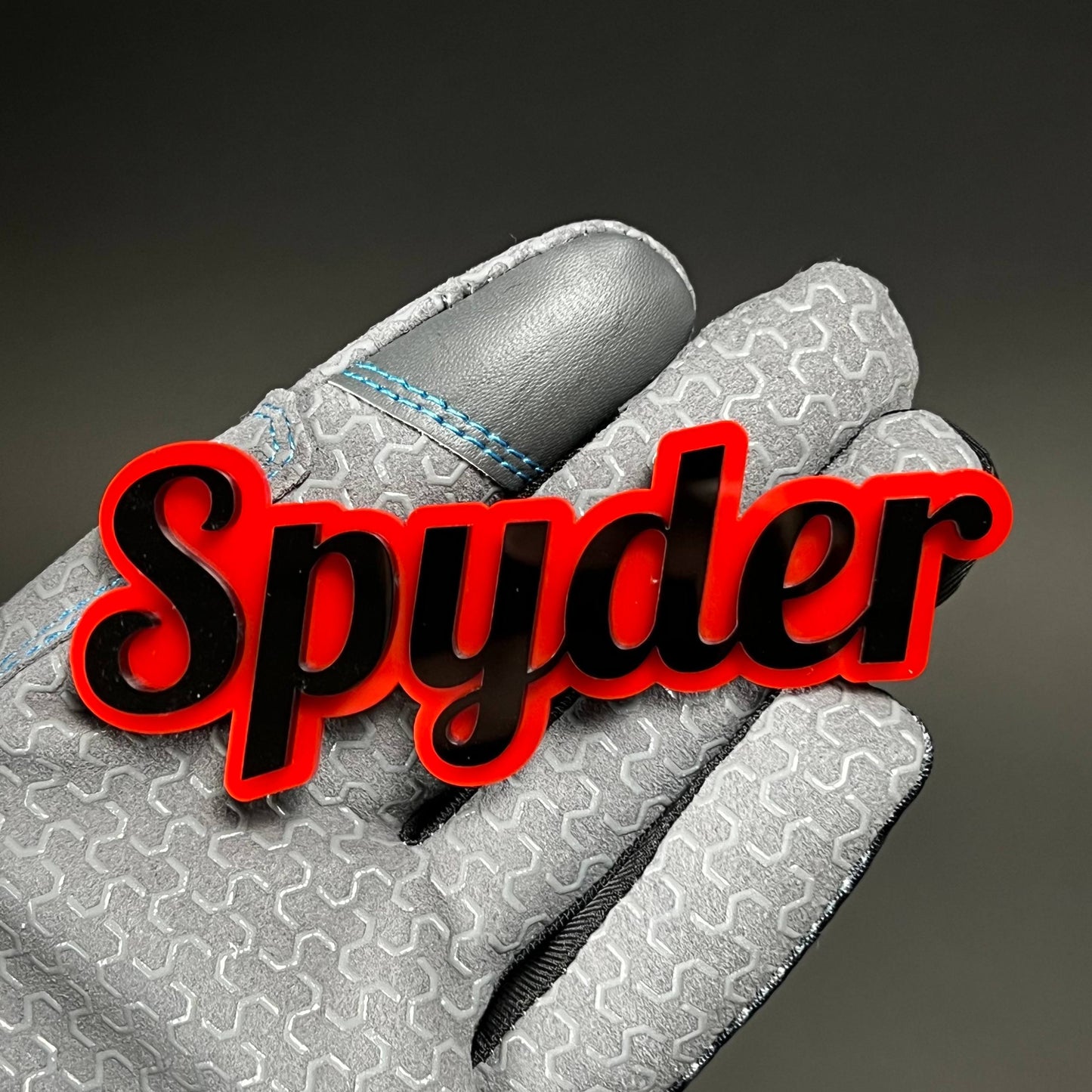 1PC Spyder 3D Acrylic Badge - Car Truck Emblem Fender Tailgate Trunk Sticker