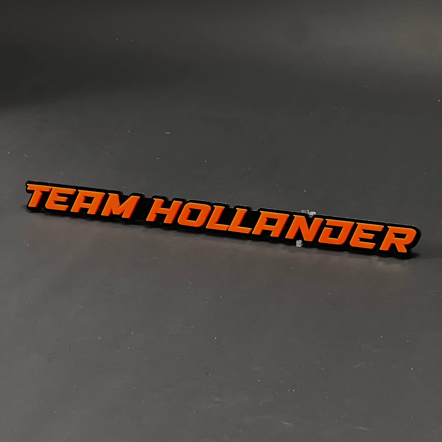 1PC TEAM HOLLANDER 3D Acrylic Badge - Car Truck Emblem Fender Sticker