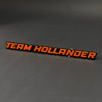 1PC TEAM HOLLANDER 3D Acrylic Badge - Car Truck Emblem Fender Sticker