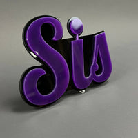 Sis 3D Acrylic Badge - Car Truck Emblem Fender Tailgate Trunk Sticker