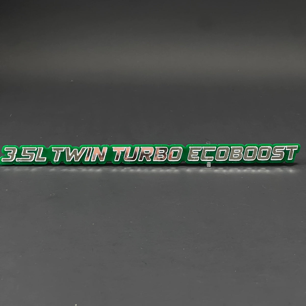 1PC 3.5L TWIN TURBO ECOBOOST 3D Acrylic Badge - Car Truck Emblem Fender Sticker