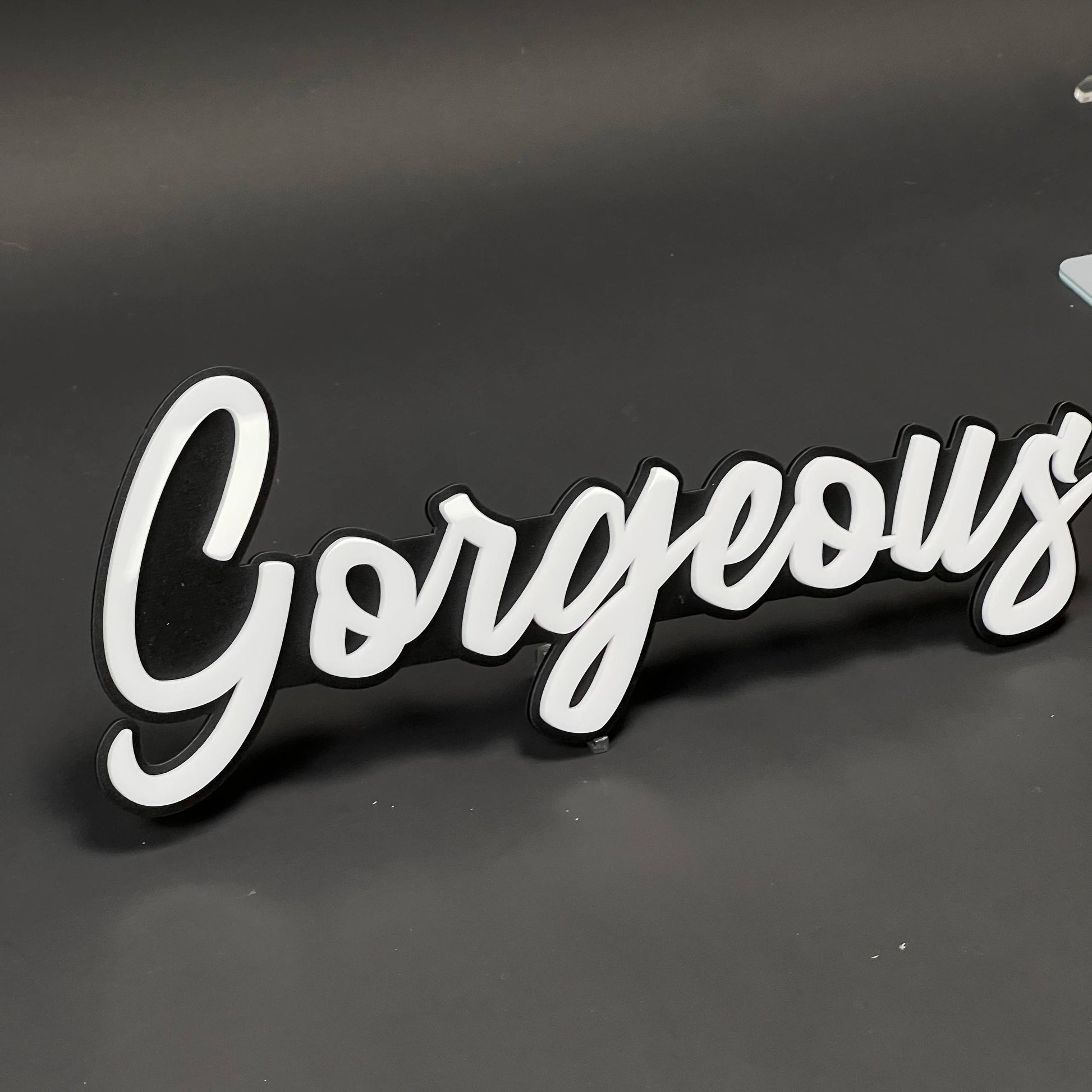 1PC Gorgeous 3D Acrylic Badge - Car Truck Emblem Fender Tailgate Trunk Sticker