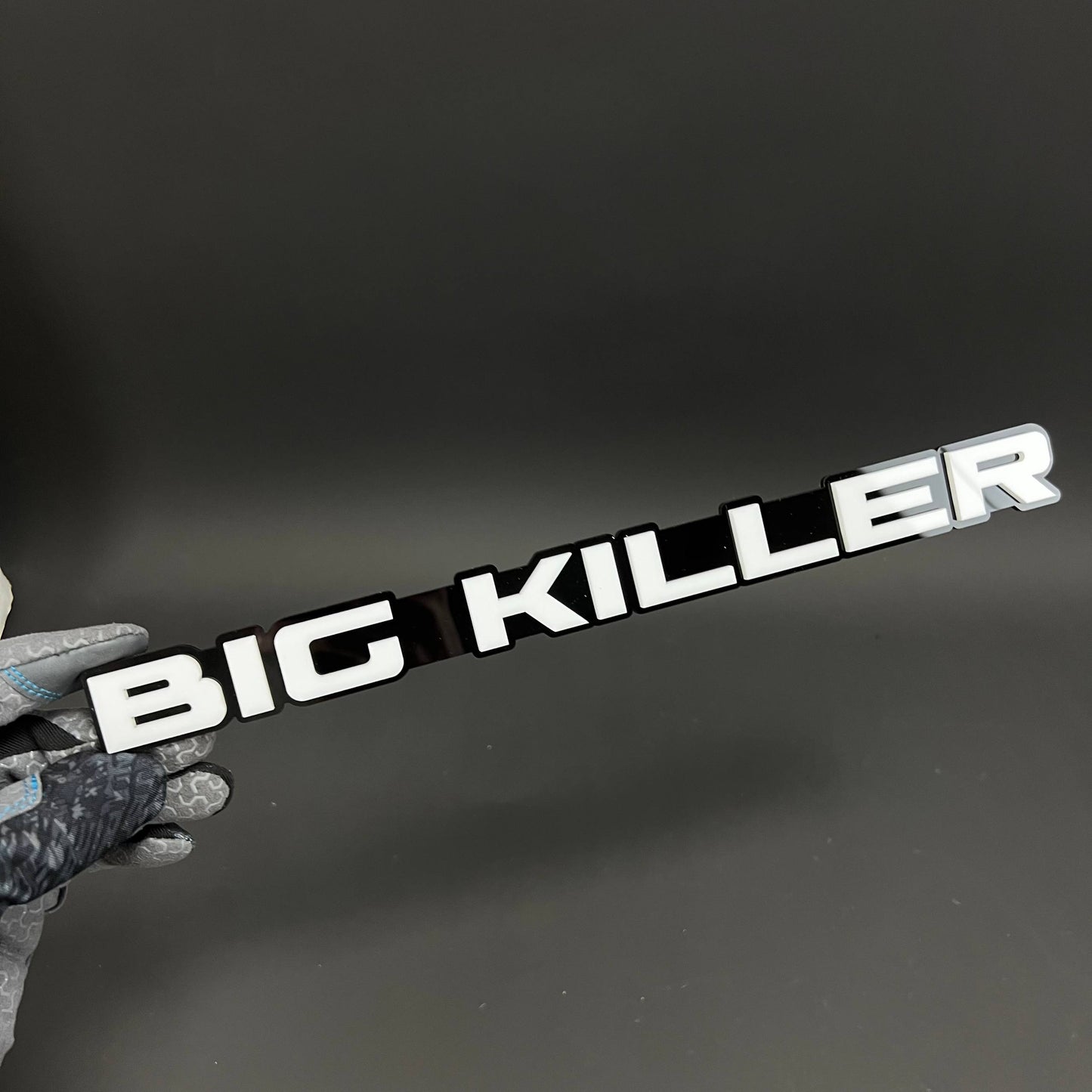 1PC BIG KILLER 3D Acrylic Badge - Car Truck Emblem Fender Tailgate Trunk Sticker