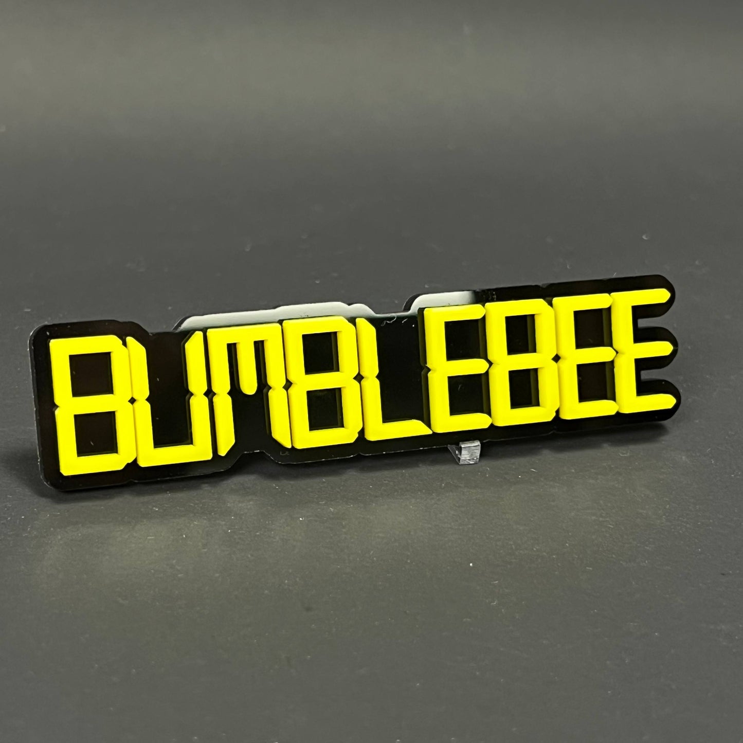 1PC BUMBLEBEE 3D Acrylic Badge - Car Truck Emblem Fender Tailgate Trunk Sticker