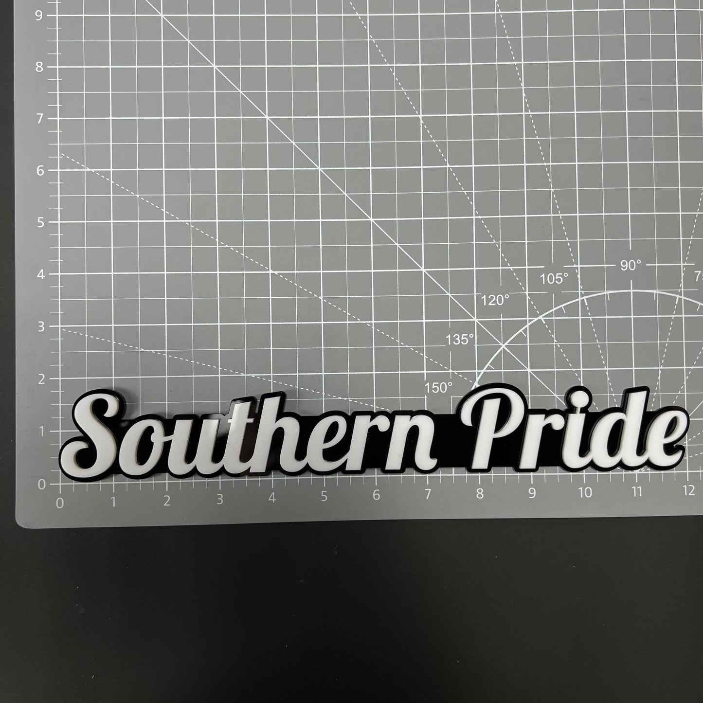 1PC Southern Pride 3D Acrylic Badge - Car Truck Emblem Fender Sticker