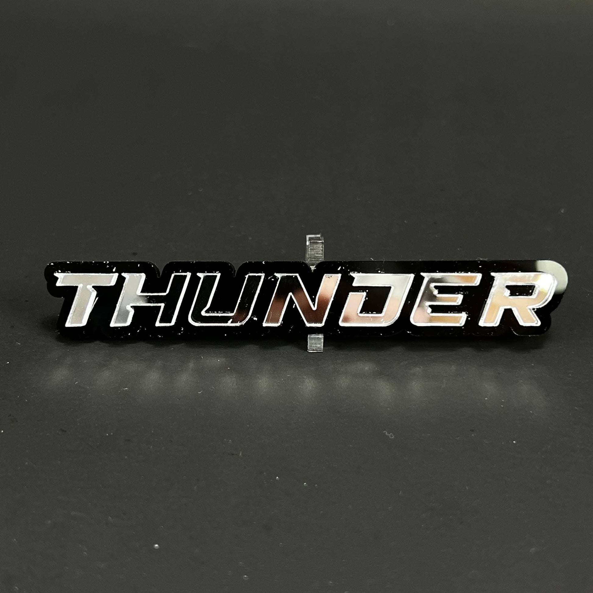 1PC THUNDER 3D Acrylic Badge - Car Truck Emblem Fender Tailgate Trunk Sticker