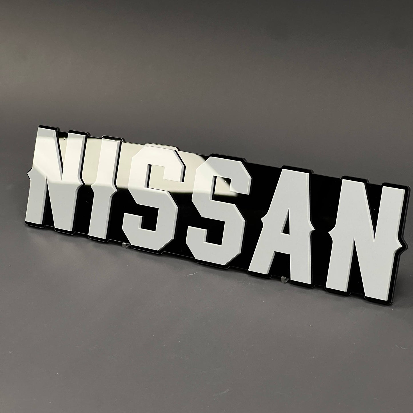 1PC NISSAN 3D Acrylic Badge - Car Truck Emblem Fender Tailgate Trunk Sticker