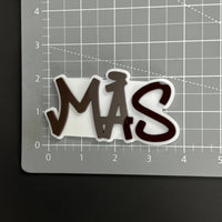 1PC MAS 3D Acrylic Badge - Car Truck Emblem Fender Tailgate Trunk Sticker