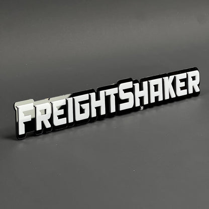 FreightShaker 3D Acrylic Badge - Car Truck Emblem Fender Tailgate Trunk Sticker