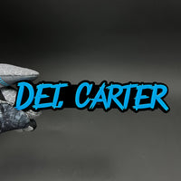 1PC DEI CARTER 3D Acrylic Badge - Car Truck Emblem Fender Tailgate Trunk Sticker