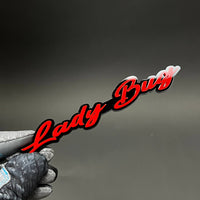 1PC Lady Bug 3D Acrylic Badge - Car Truck Emblem Fender Tailgate Trunk Sticker
