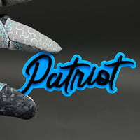 1PC Patriot 3D Acrylic Badge - Car Truck Emblem Fender Tailgate Trunk Sticker