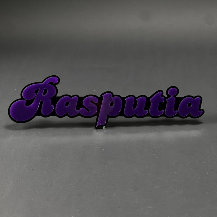 1PC Rasputia 3D Acrylic Badge - Car Truck Emblem Fender Tailgate Trunk Sticker