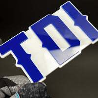 1PC TDI 3D Acrylic Badge - Car Truck Emblem Fender Tailgate Trunk Sticker