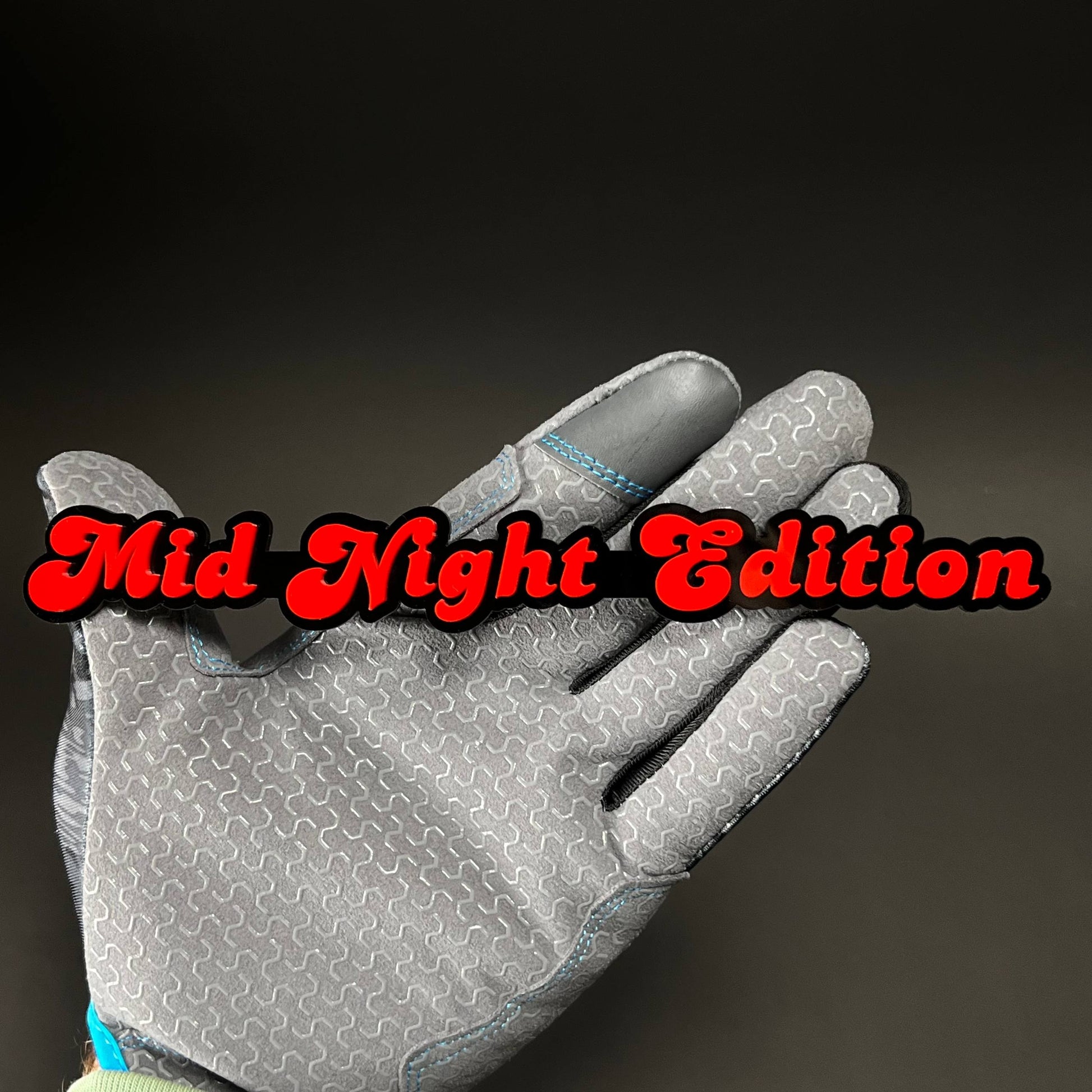1PC Mid Night Edition 3D Acrylic Badge - Car Truck Emblem Fender Sticker
