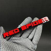1PC RED SPIDER 3D Acrylic Badge - Car Truck Emblem Fender Tailgate Trunk Sticker