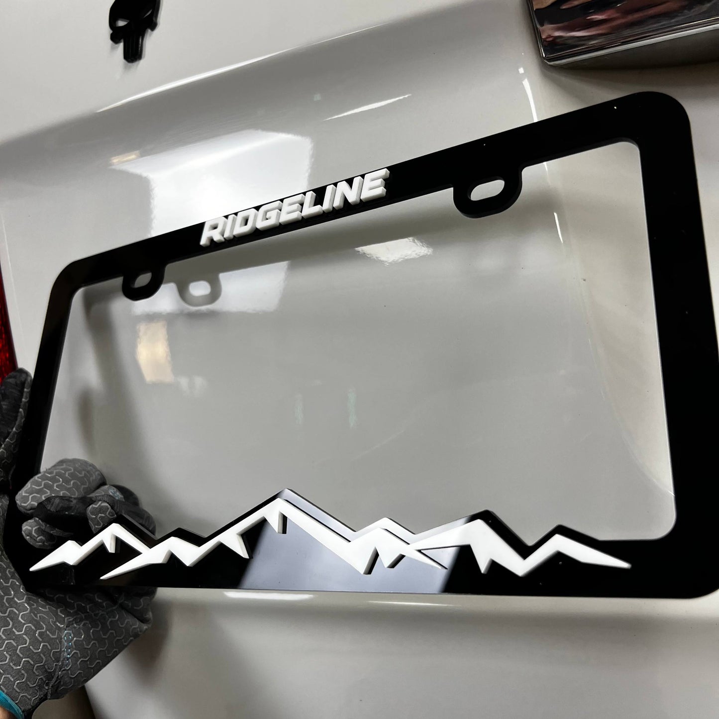 1PC RIDGELINE 3D Acrylic Badge - Car Truck Emblem Fender Tailgate Trunk Sticker