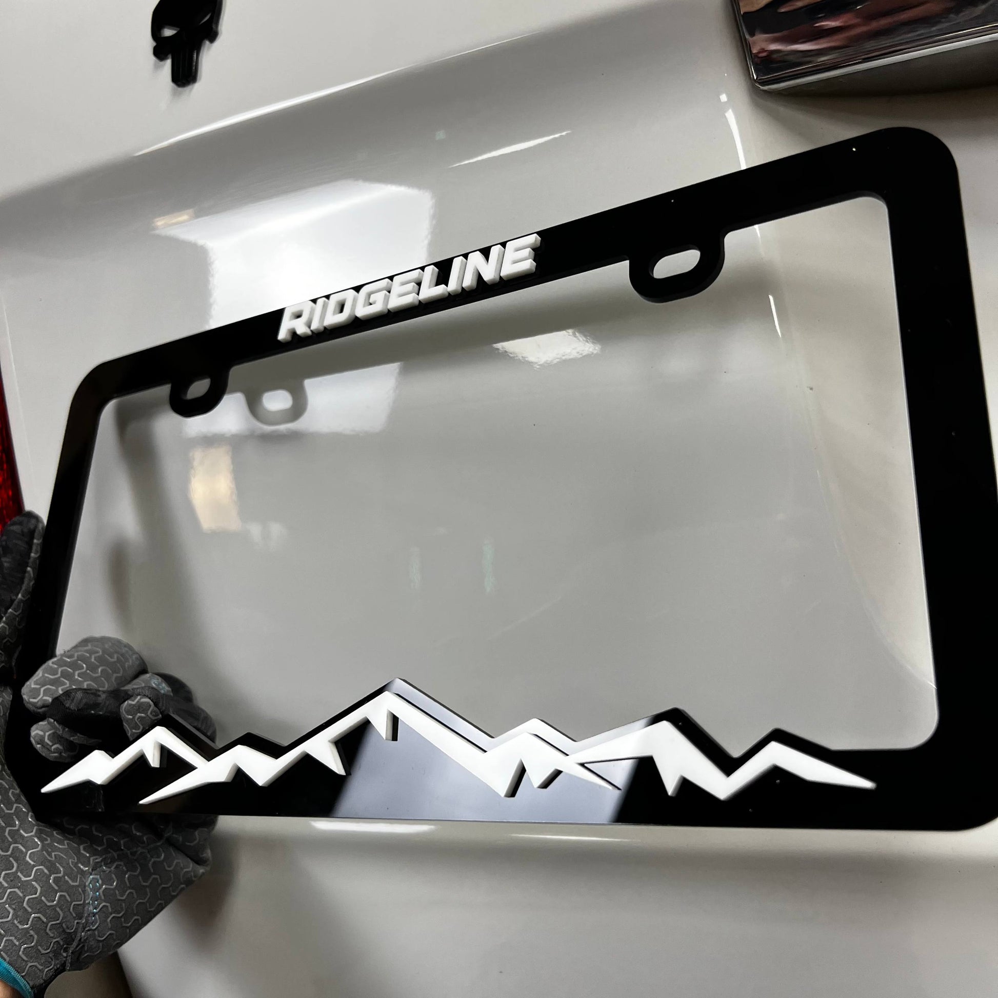 1PC RIDGELINE 3D Acrylic Badge - Car Truck Emblem Fender Tailgate Trunk Sticker
