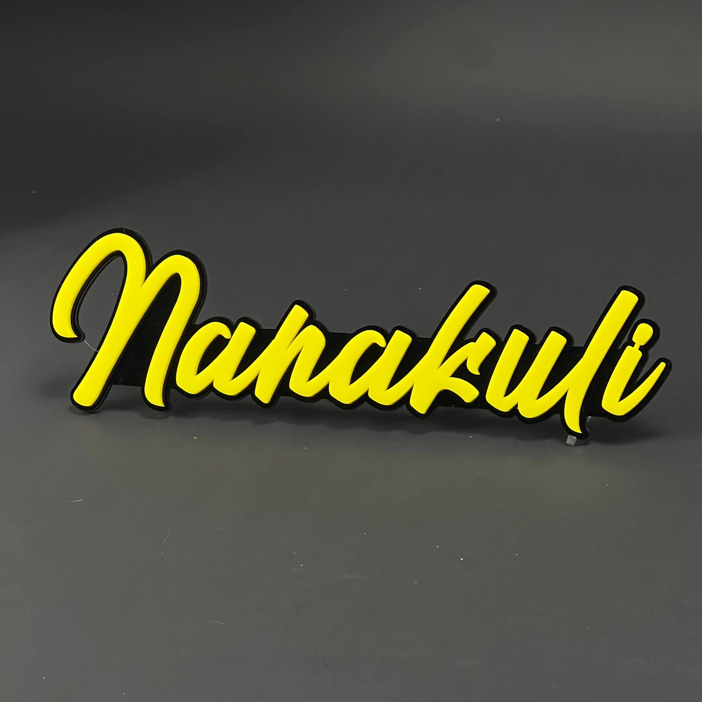 1PC Nanakuli 3D Acrylic Badge - Car Truck Emblem Fender Tailgate Trunk Sticker