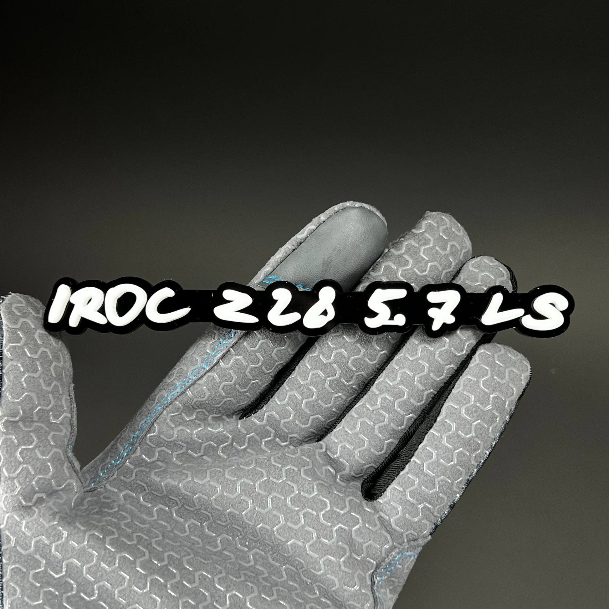 1PC IROC Z28 5.7 LS 3D Acrylic Badge - Car Truck Emblem Fender Sticker