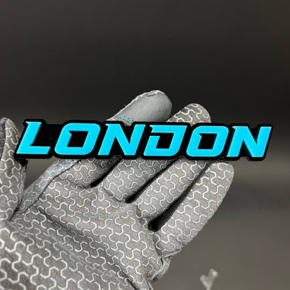 1PC LONDON 3D Acrylic Badge - Car Truck Emblem Fender Tailgate Trunk Sticker