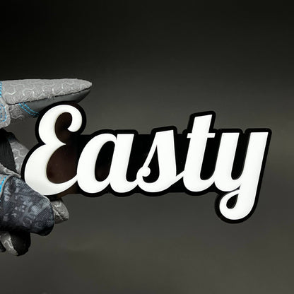 1PC Easty 3D Acrylic Badge - Car Truck Emblem Fender Tailgate Trunk Sticker
