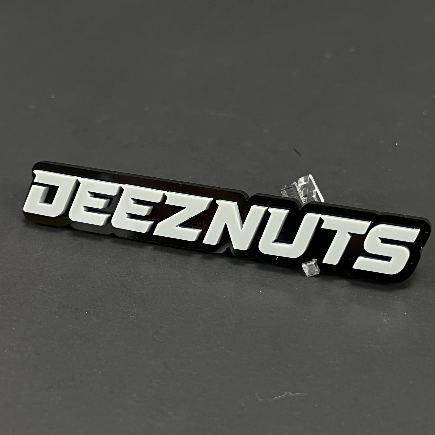 1PC DEEZNUTS 3D Acrylic Badge - Car Truck Emblem Fender Tailgate Trunk Sticker