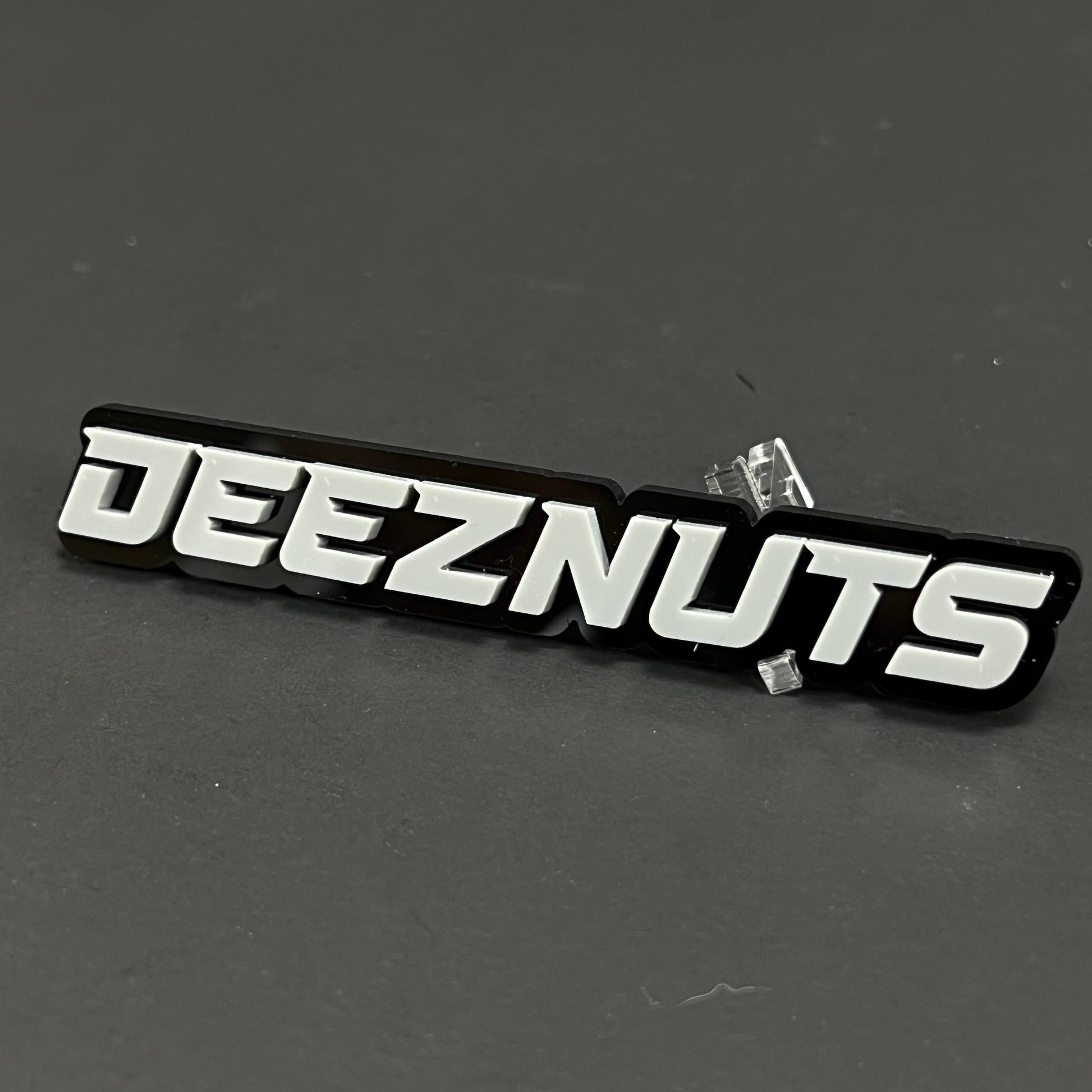 1PC DEEZNUTS 3D Acrylic Badge - Car Truck Emblem Fender Tailgate Trunk Sticker